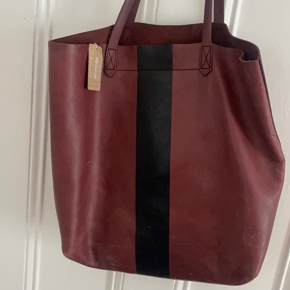 Madewell leather tote